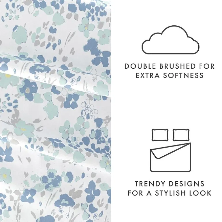 Casual Comfort™ Premium Ultra Soft Microfiber Floral Sheet Sets