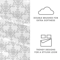 Casual Comfort™ Premium Ultra Soft Microfiber Floral Sheet Sets