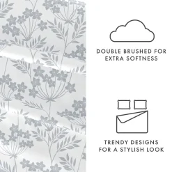 Casual Comfort™ Premium Ultra Soft Microfiber Floral Sheet Sets
