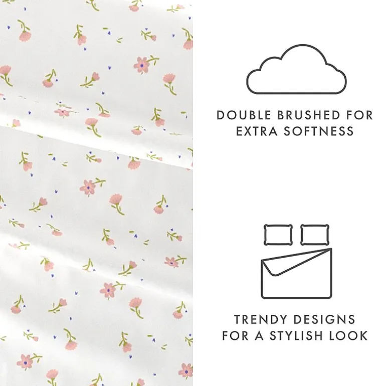 Casual Comfort™ Premium Ultra Soft Floral Pattern Sheet Set