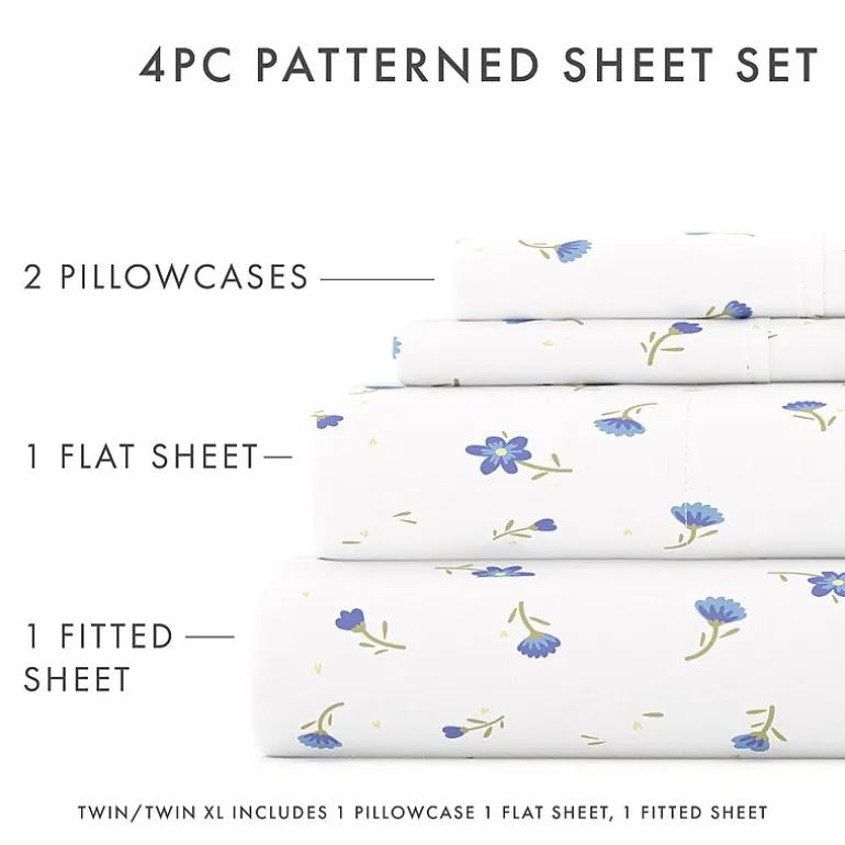 Casual Comfort™ Premium Ultra Soft Floral Pattern Sheet Set