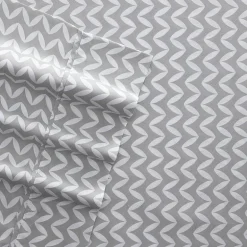 Casual Comfort™ Premium Ultra Soft Puffed Chevron Pattern Sheet Set