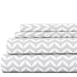 Casual Comfort™ Premium Ultra Soft Puffed Chevron Pattern Sheet Set