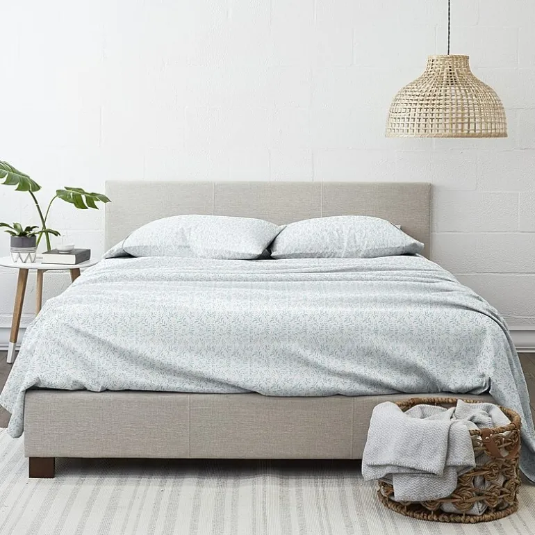 Casual Comfort Premium Ultra Burst of Vines Pattern 4 Piece Bed Sheet Set