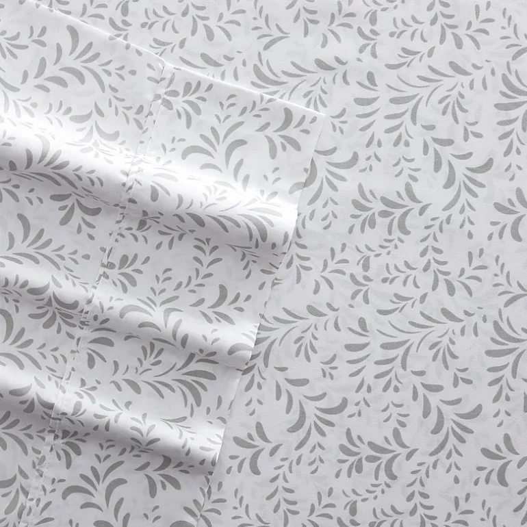 Casual Comfort Premium Ultra Burst of Vines Pattern 4 Piece Bed Sheet Set