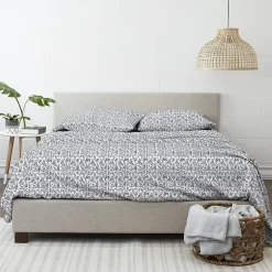 Casual Comfort Premium Ultra Burst of Vines Pattern 4 Piece Bed Sheet Set