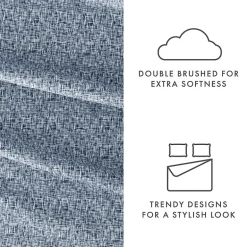 Casual Comfort™ Premium Ultra Soft Microfiber Chambray Sheet Sets