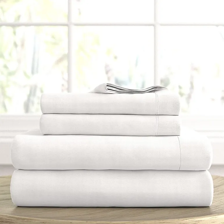Casual Comfort™ Premium Ultra Soft Microfiber Wrinkle Free 4 Piece Sheet Set or 2 Piece Pillowcases