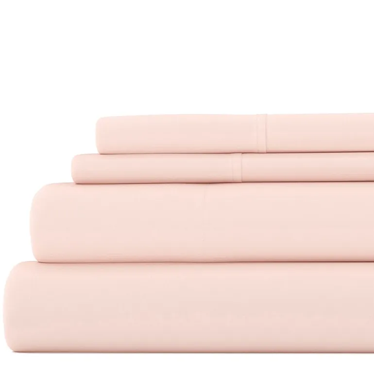 Casual Comfort™ Premium Ultra Soft Microfiber Wrinkle Free 4 Piece Sheet Set or 2 Piece Pillowcases