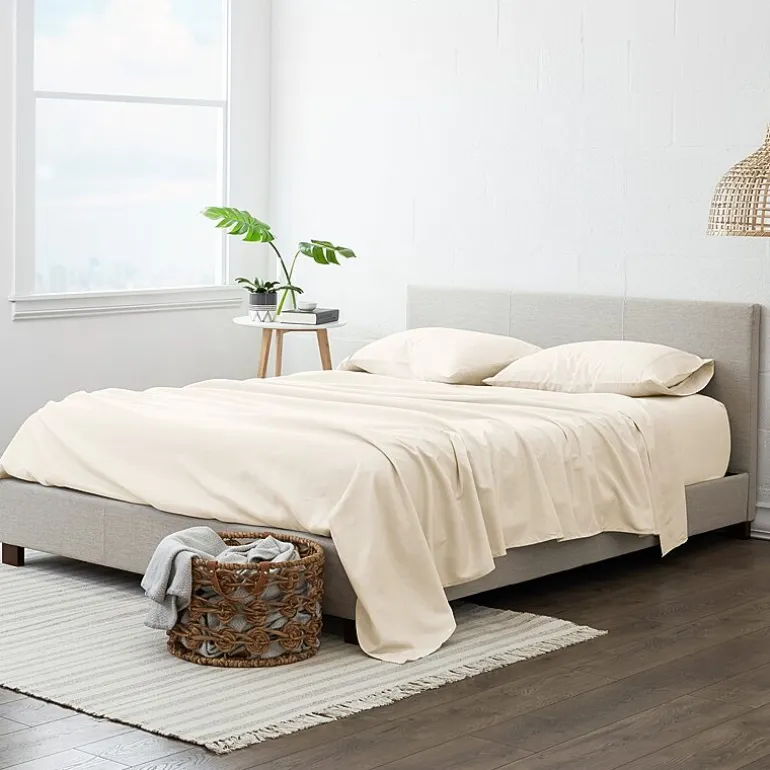 Casual Comfort™ Premium Ultra Soft Microfiber Wrinkle Free 4 Piece Sheet Set or 2 Piece Pillowcases