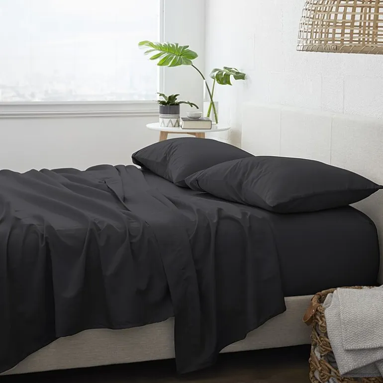 Casual Comfort™ Premium Ultra Soft Microfiber Wrinkle Free 4 Piece Sheet Set or 2 Piece Pillowcases