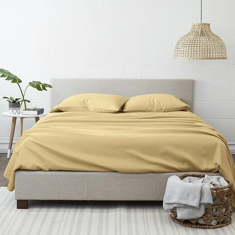 Casual Comfort™ Premium Ultra Soft Microfiber Wrinkle Free 4 Piece Sheet Set or 2 Piece Pillowcases
