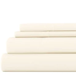 Casual Comfort™ Premium Ultra Soft Microfiber Wrinkle Free 4 Piece Sheet Set or 2 Piece Pillowcases