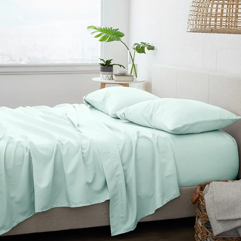 Casual Comfort™ Premium Ultra Soft Microfiber Wrinkle Free 4 Piece Sheet Set or 2 Piece Pillowcases