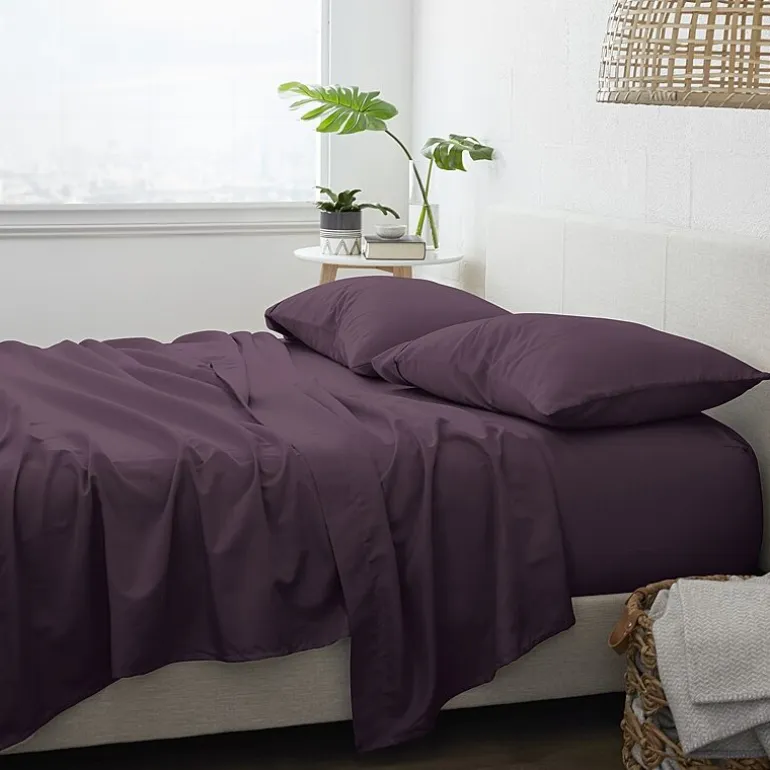 Casual Comfort™ Premium Ultra Soft Microfiber Wrinkle Free 4 Piece Sheet Set or 2 Piece Pillowcases