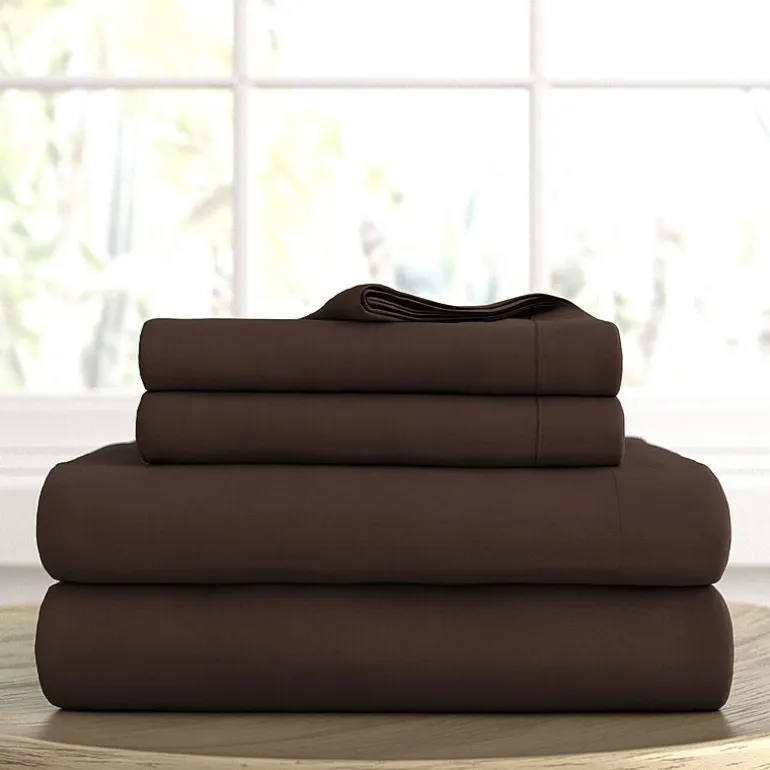 Casual Comfort™ Premium Ultra Soft Microfiber Wrinkle Free 4 Piece Sheet Set or 2 Piece Pillowcases