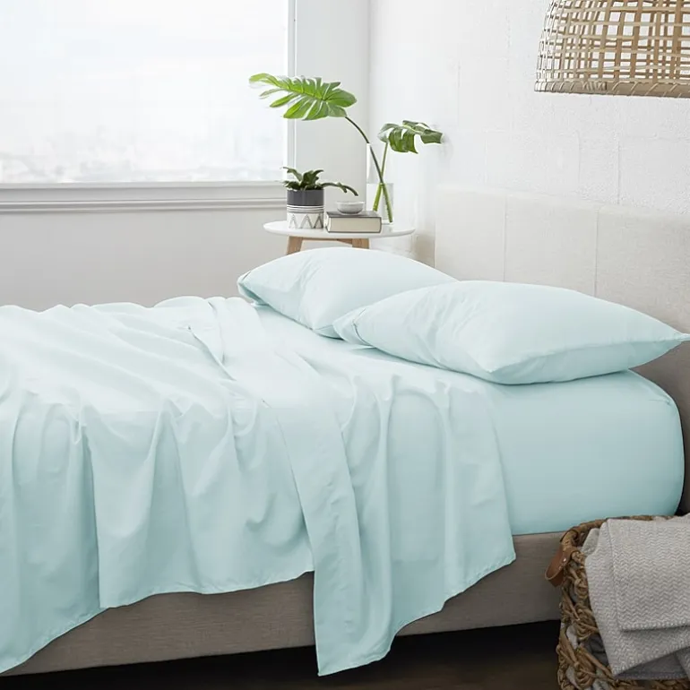 Casual Comfort™ Premium Ultra Soft Microfiber Wrinkle Free 4 Piece Sheet Set or 2 Piece Pillowcases