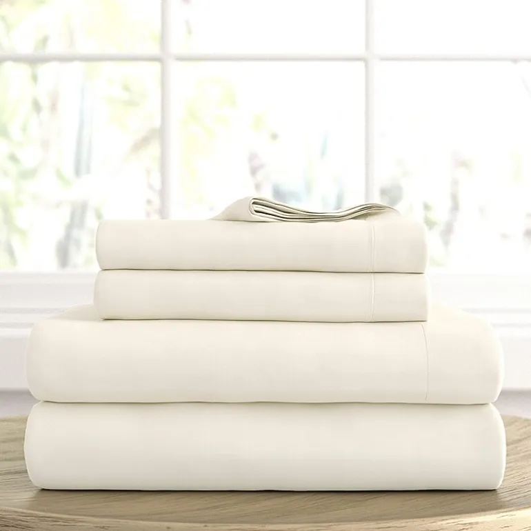 Casual Comfort™ Premium Ultra Soft Microfiber Wrinkle Free 4 Piece Sheet Set or 2 Piece Pillowcases