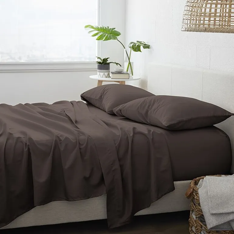Casual Comfort™ Premium Ultra Soft Microfiber Wrinkle Free 4 Piece Sheet Set or 2 Piece Pillowcases
