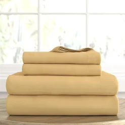 Casual Comfort™ Premium Ultra Soft Microfiber Wrinkle Free 4 Piece Sheet Set or 2 Piece Pillowcases