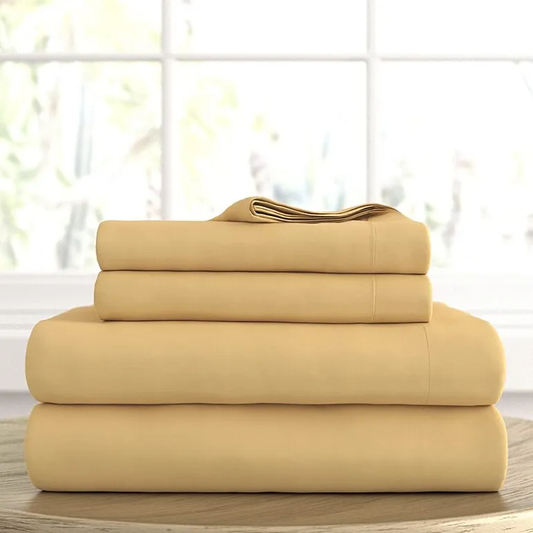 Casual Comfort™ Premium Ultra Soft Microfiber Wrinkle Free 4 Piece Sheet Set or 2 Piece Pillowcases