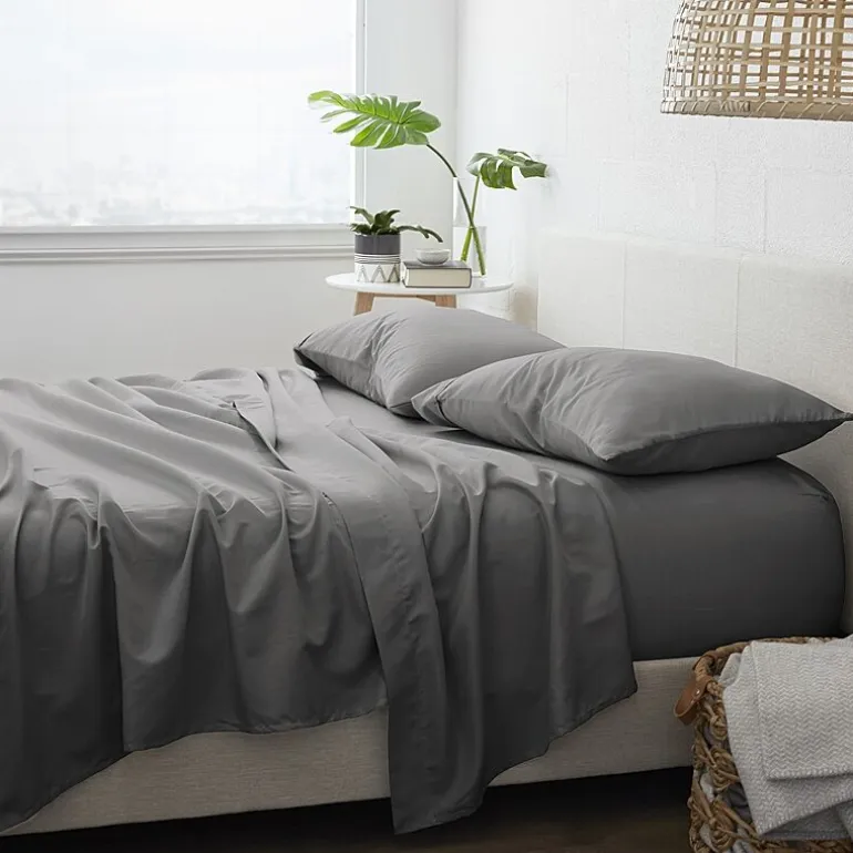 Casual Comfort™ Premium Ultra Soft Microfiber Wrinkle Free 4 Piece Sheet Set or 2 Piece Pillowcases