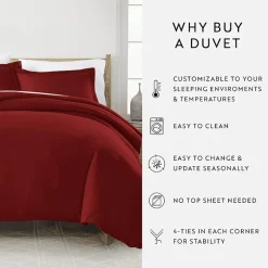 Casual Comfort Premium Ultra Soft Duvet Cover Set