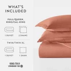 Casual Comfort Premium Ultra Soft Duvet Cover Set