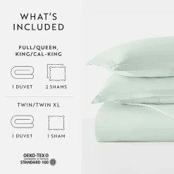 Casual Comfort Premium Ultra Soft Duvet Cover Set