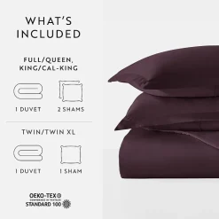Casual Comfort Premium Ultra Soft Duvet Cover Set