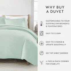 Casual Comfort Premium Ultra Soft Duvet Cover Set