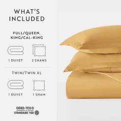 Casual Comfort Premium Ultra Soft Duvet Cover Set