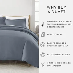 Casual Comfort Premium Ultra Soft Duvet Cover Set