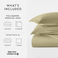 Casual Comfort Premium Ultra Soft Duvet Cover Set