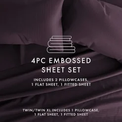 Casual Comfort™ Premium Ultra Soft Dobby Stripe Sheet Set