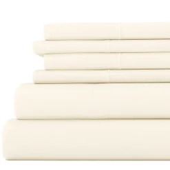 Casual Comfort™ Premium Ultra Soft Microfiber Wrinkle Free 6 Piece Sheet Set