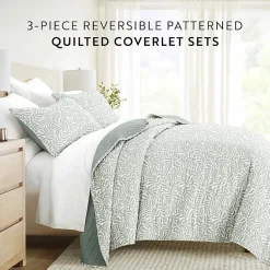 Casual Comfort Reversible Quilt Set