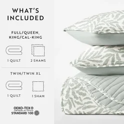 Casual Comfort Reversible Quilt Set