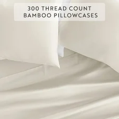 Casual Comfort Sateen Weave Rayon From Bamboo Temperature Regulating Pillowcase