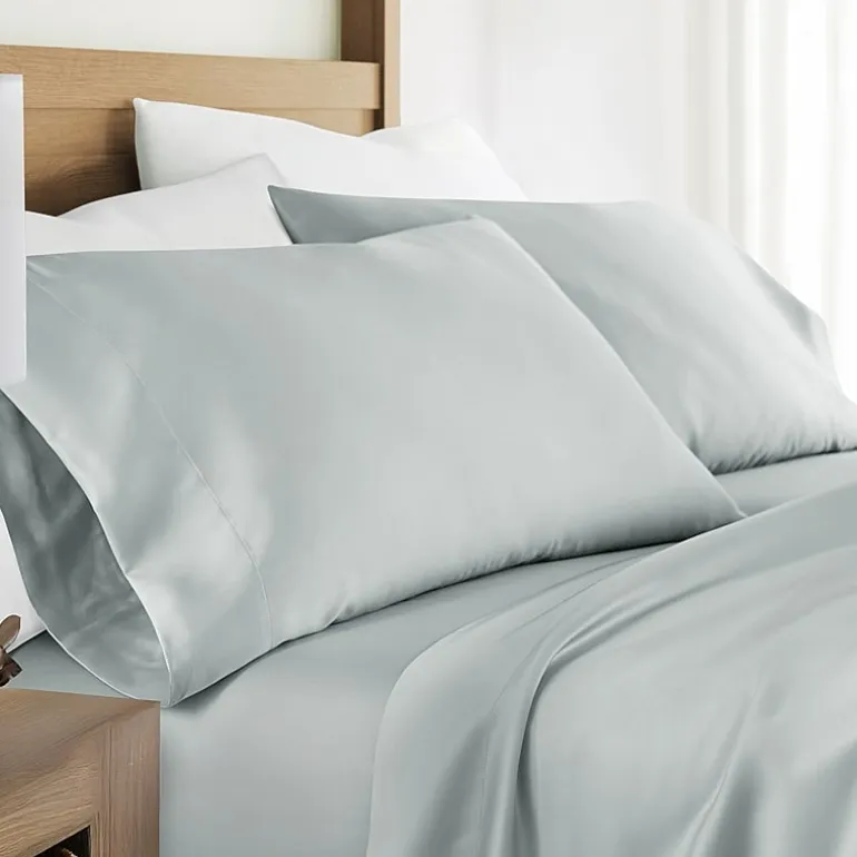 Casual Comfort Sateen Weave Rayon From Bamboo Temperature Regulating Pillowcase