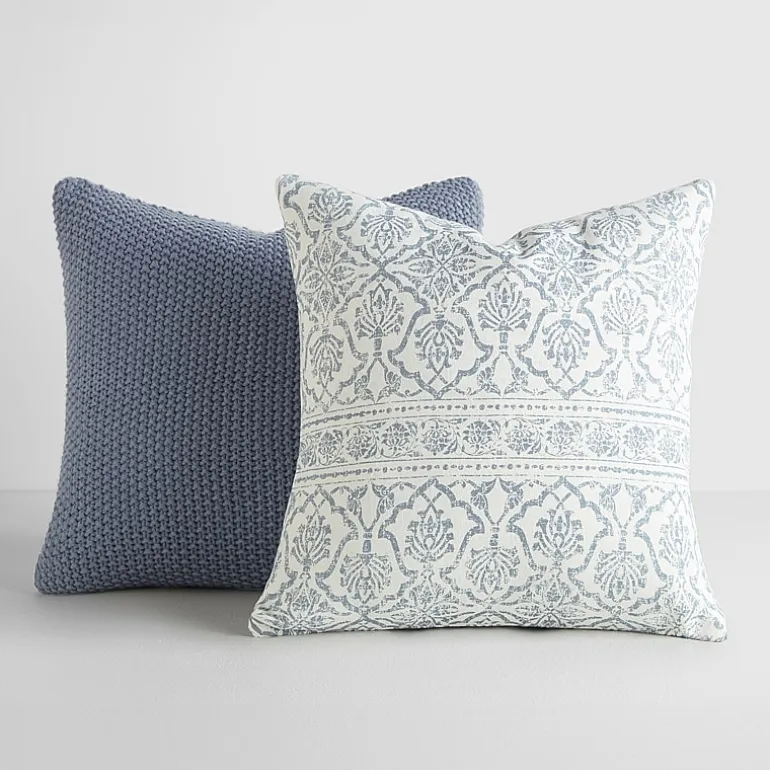 Casual Comfort Seed Stitch Pattern 2-pc. Square Throw Pillow Set