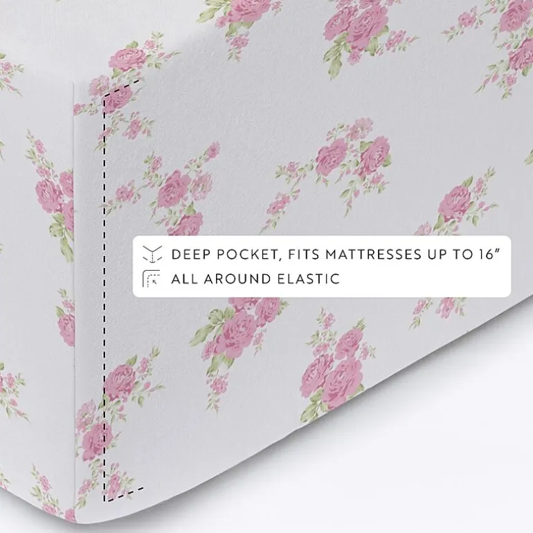Casual Comfort Solid and Print Flannel Sheet Set