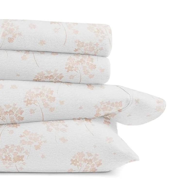 Casual Comfort Solid and Print Flannel Sheet Set