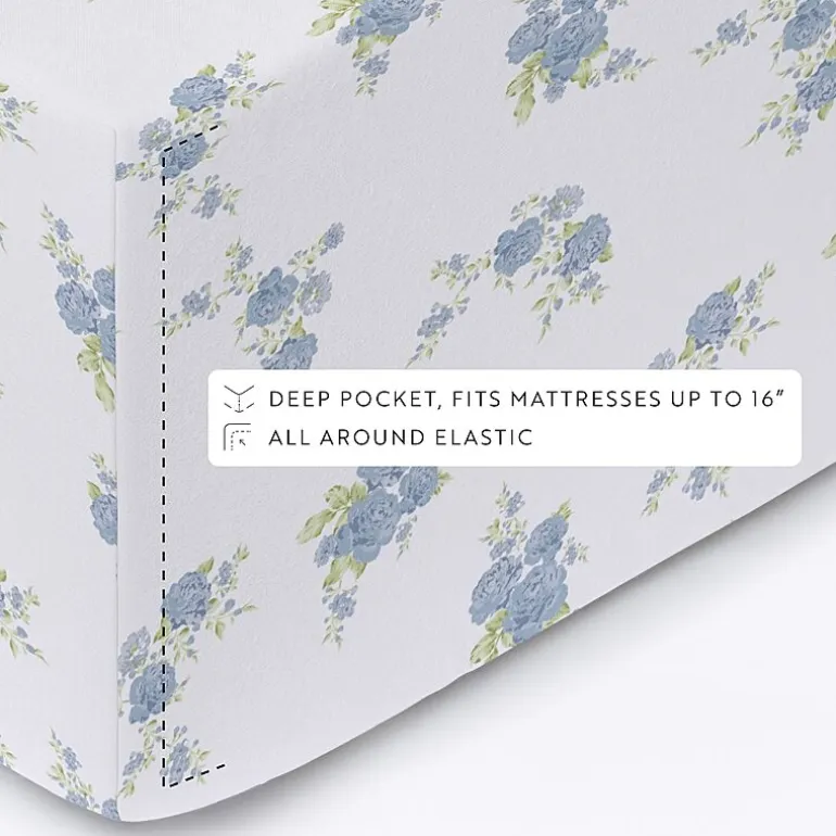 Casual Comfort Solid and Print Flannel Sheet Set