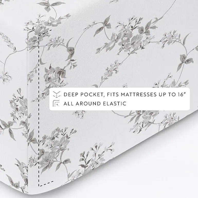 Casual Comfort Solid and Print Flannel Sheet Set