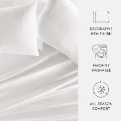 Casual Comfort Solid Cotton 300tc Pillowcase