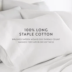 Casual Comfort Solid Cotton 300tc Pillowcase