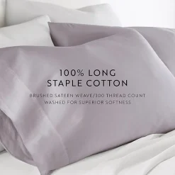 Casual Comfort Solid Cotton 300tc Pillowcase