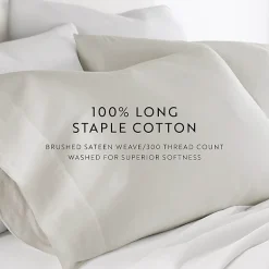 Casual Comfort Solid Cotton 300tc Pillowcase