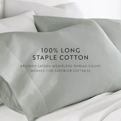Casual Comfort Solid Cotton 300tc Pillowcase